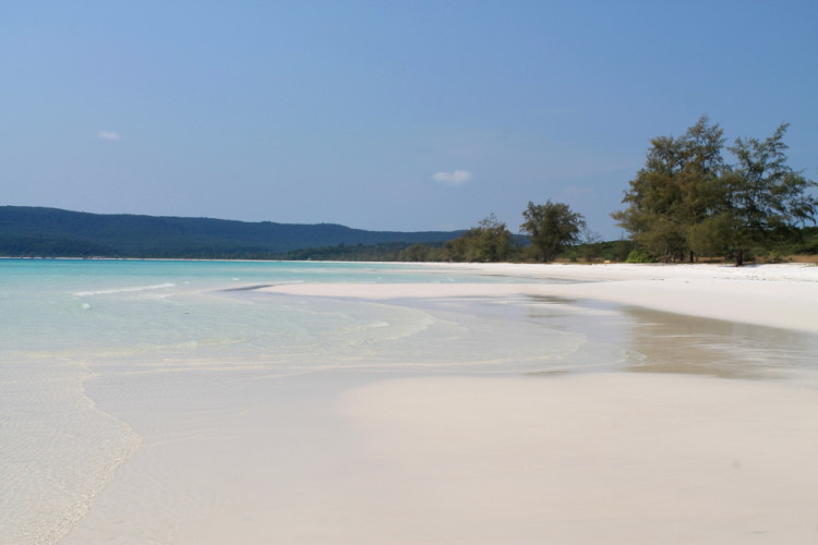 Long Beach on Koh Rong, one of the best beaches in Southeast Asia
