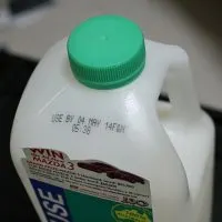 A bottle of Australian milk