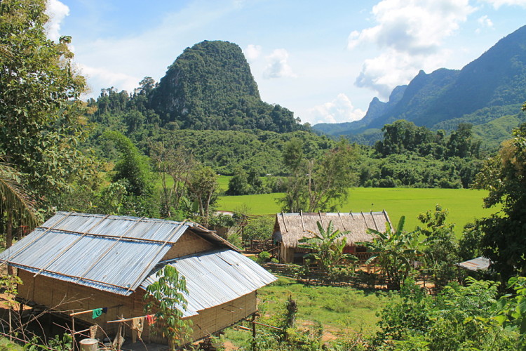 Bana village near Muang Ngoi, Laos