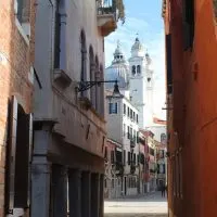 Romance in Venice - a small side street