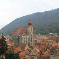 The Black Church in Brasov, Transylvania - the base for our week in Transylvania