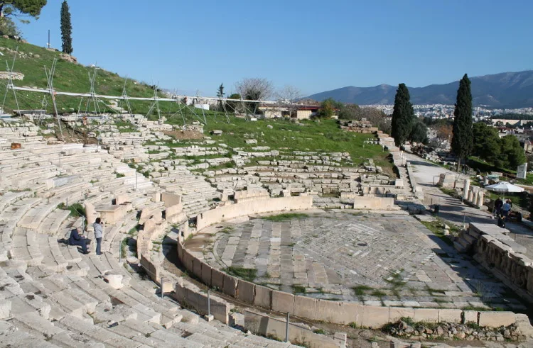 Theatre of Dionysus at the Acropolis, Athens, Greece