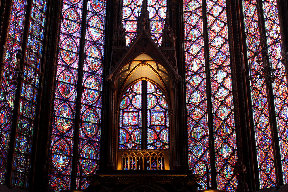 A year on the road: Sainte-Chapelle, Paris, France