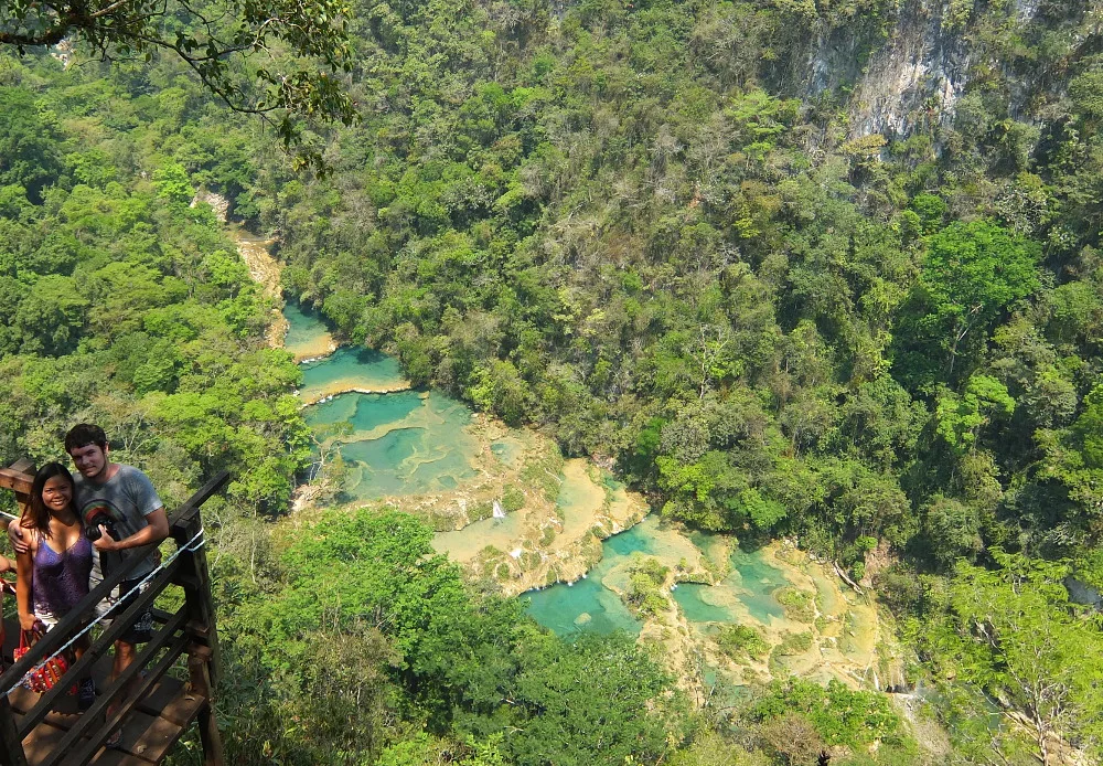 Semuc Champey - a great natural wonder in Guatemala