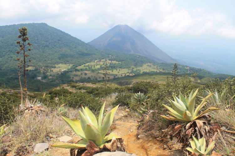 View from Santa Ana volcano, El Salvador