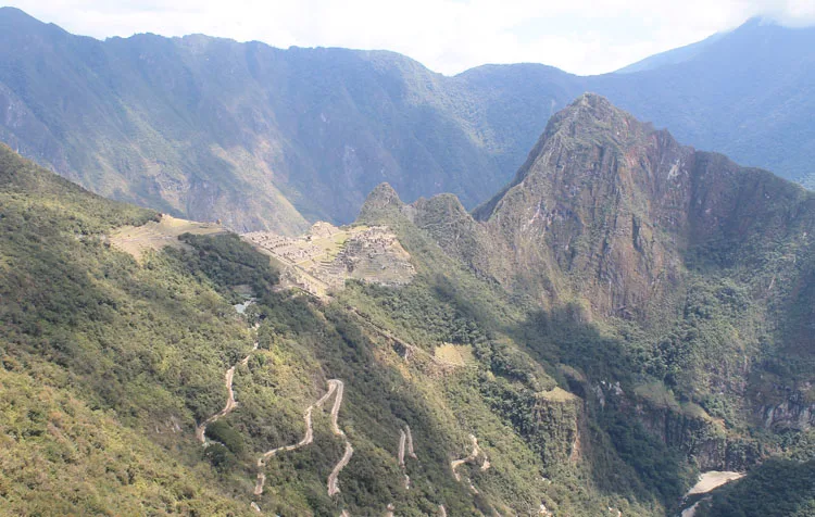 half way to the Sun Gate, Machu Picchu, Peru