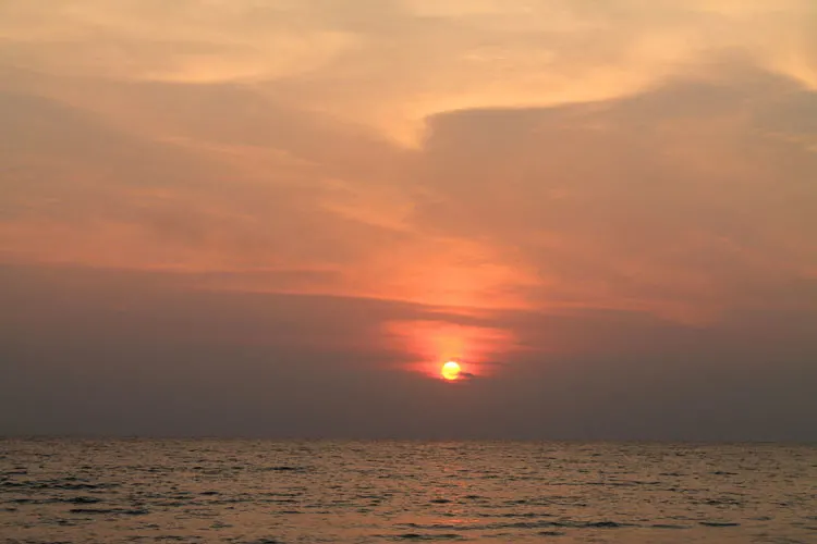 Sunset on Koh Kood, the most beautiful island in Thailand