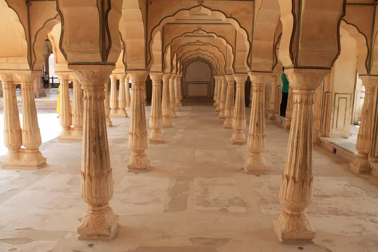 Touring the Forts and Palaces in Jaipur, Rajasthan, India -- Amber Palace