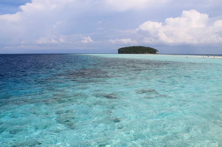 Pasir Timbul, Indonesia, one of the most beautiful sandbar beaches in the world
