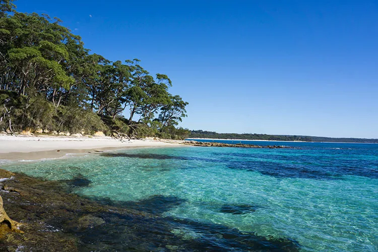 A small beach at Green Patch, Booderee National Park, Australia